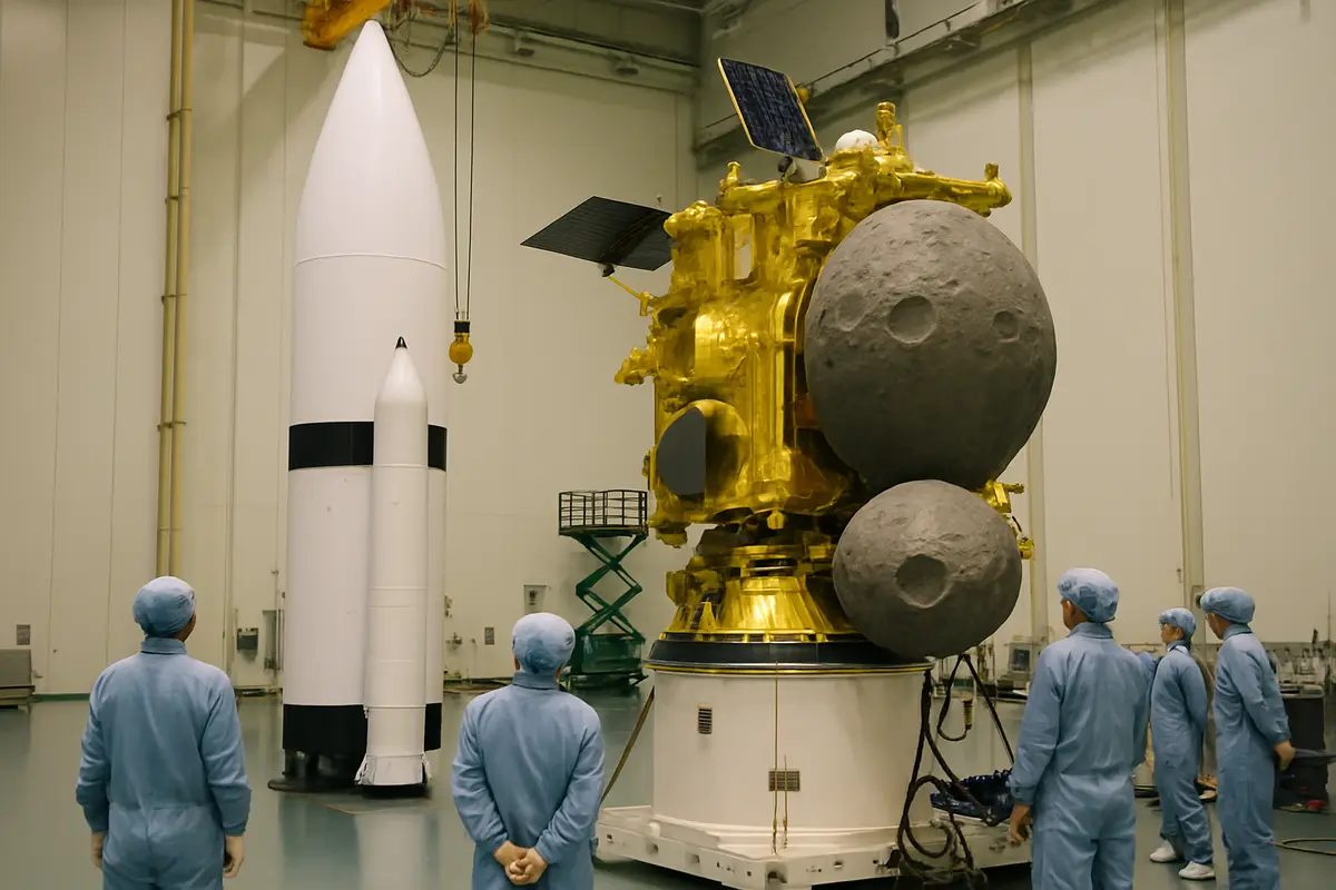 日本の探査機が火星の月を調べに出発