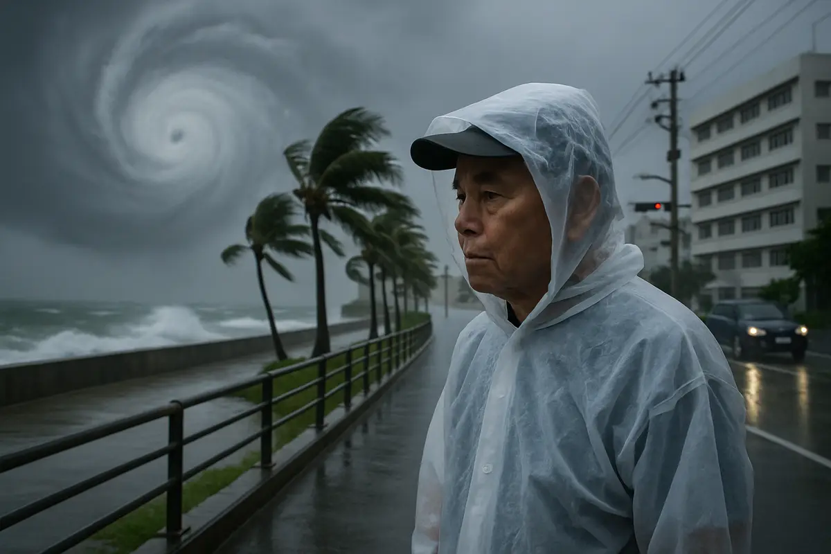 台風6号が沖縄に接近　注意を