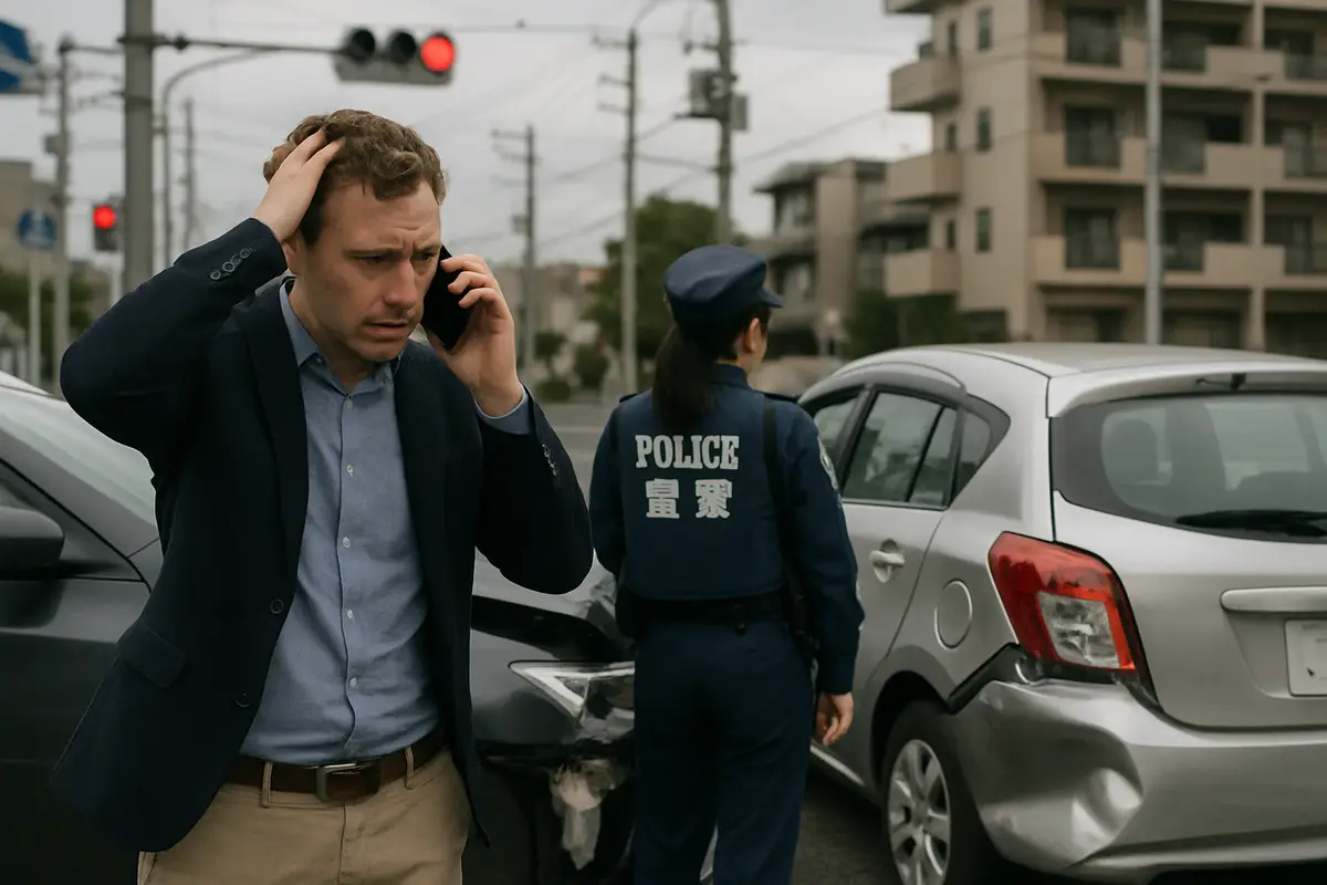 外国人の運転による事故が増加