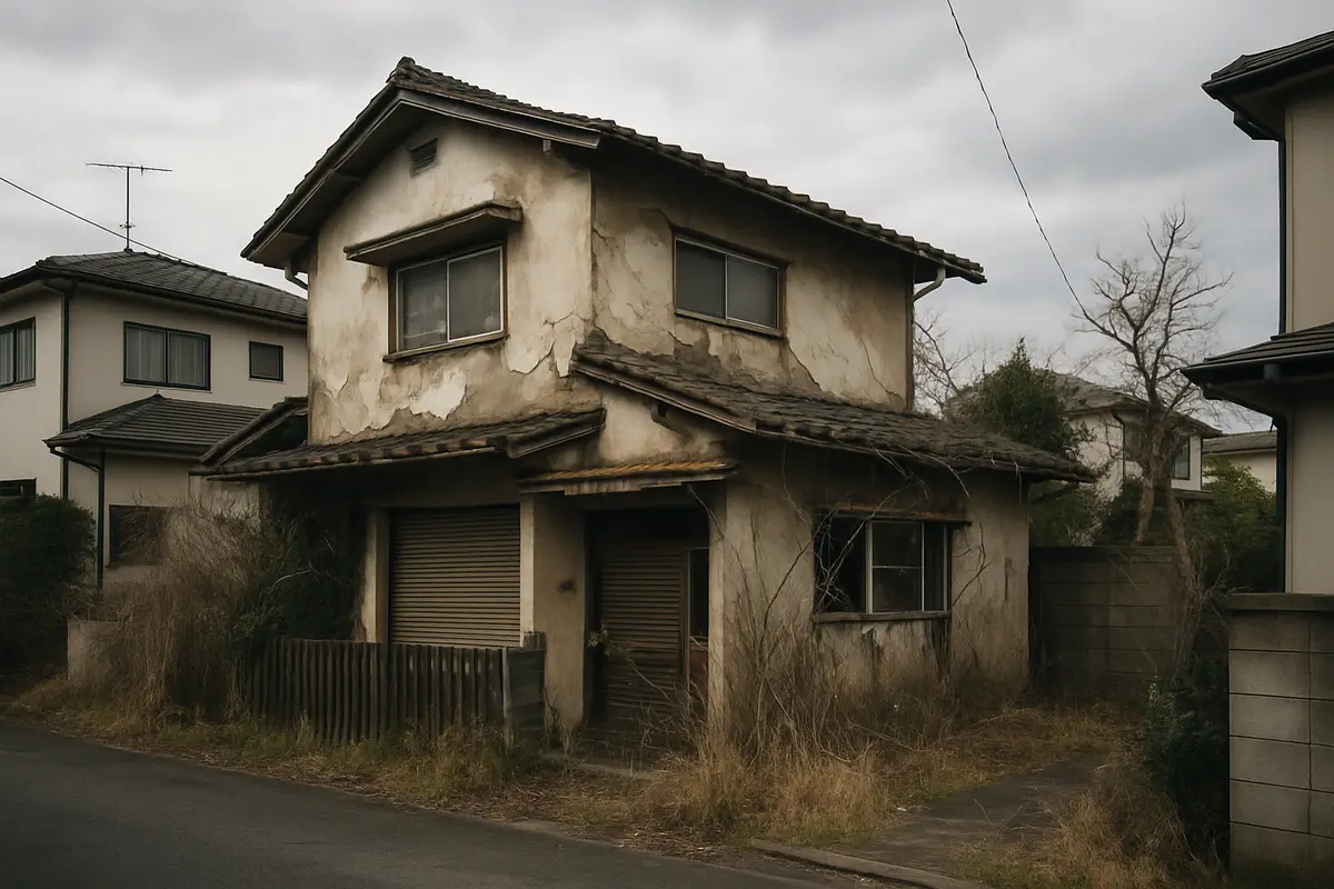 空き家が増えて社会の問題になる