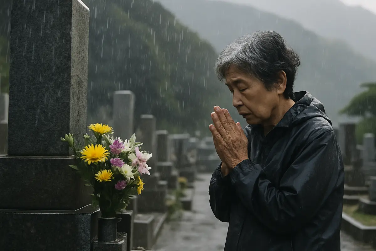 雨の災害から8年　愛媛県で祈る