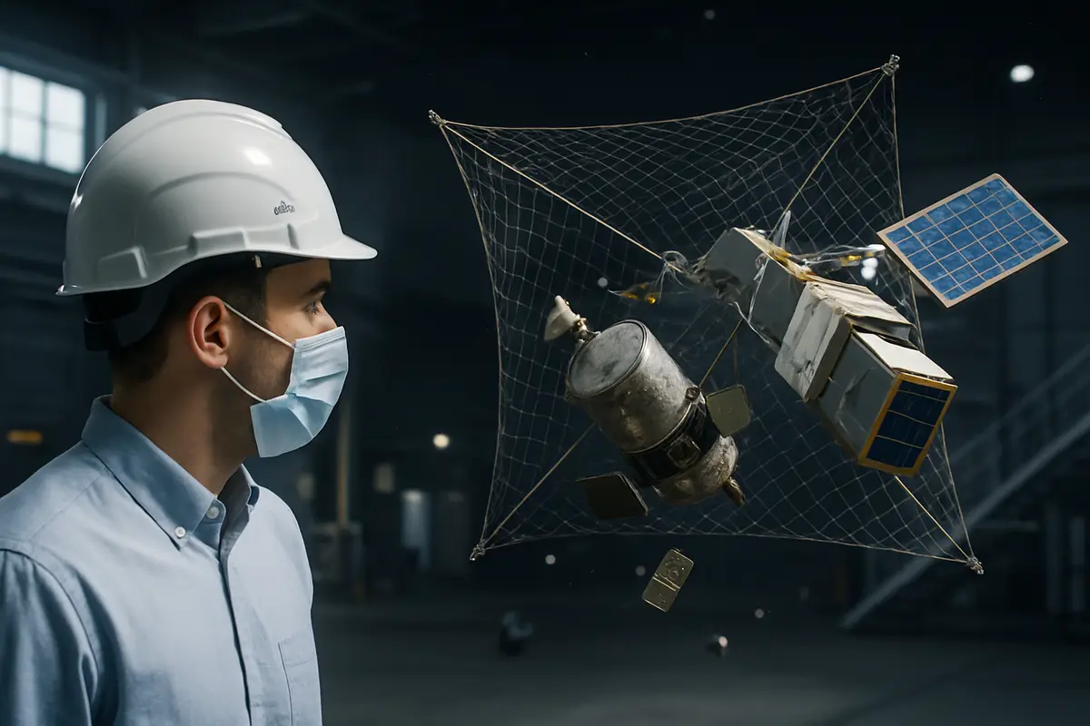 宇宙のごみを減らす技術の開発が進む