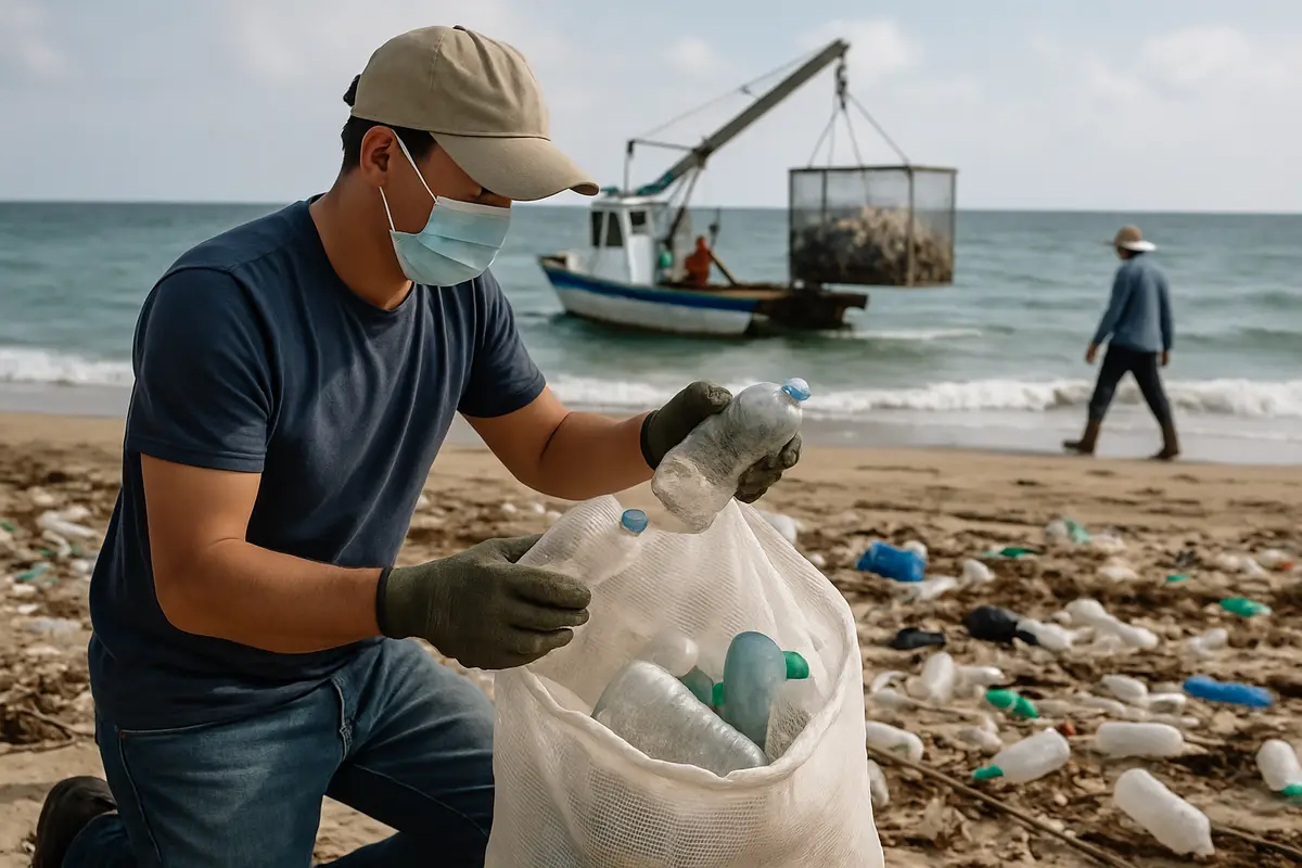 海のプラスチックごみを減らす取り組み