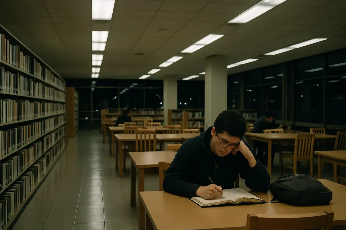 夜おそくまで開く図書館が増える