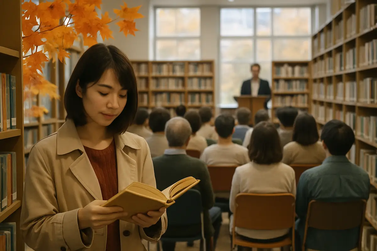 読書の秋、図書館でイベントが増える