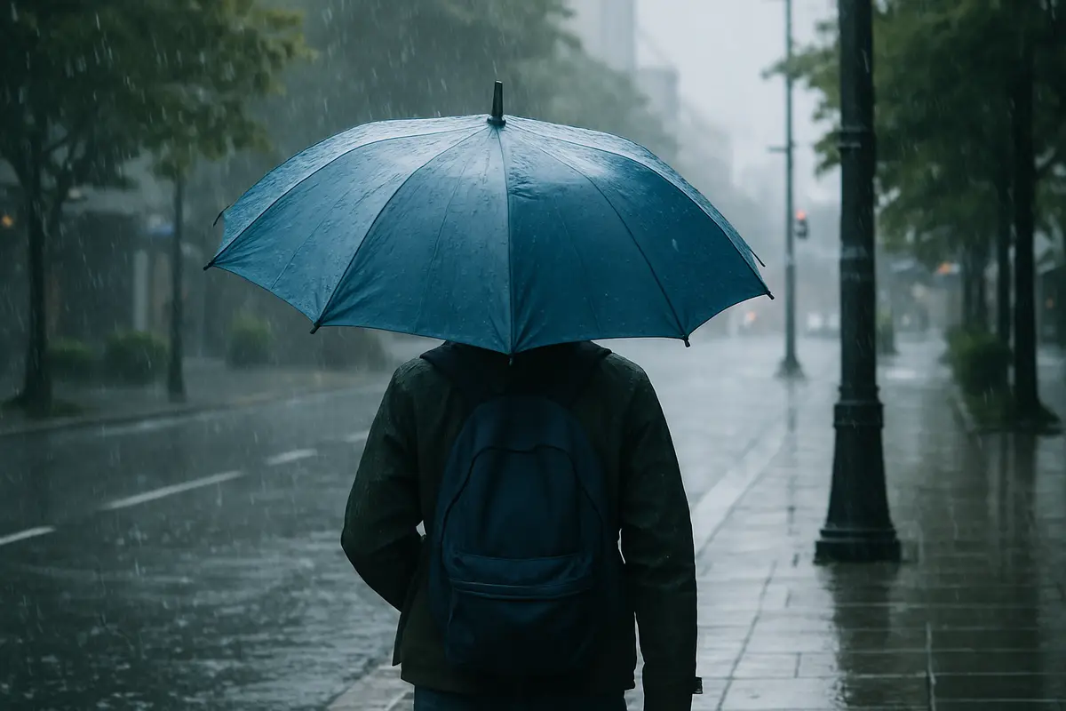 梅雨が始まった