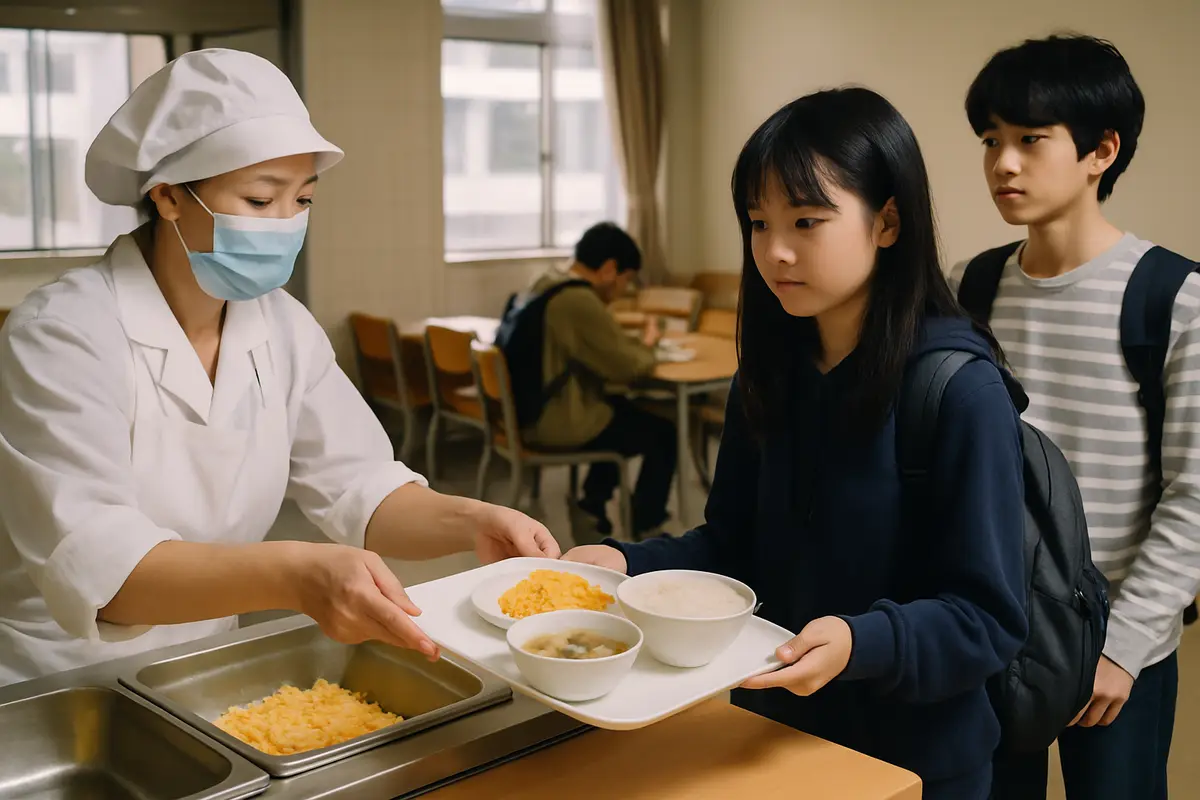 朝ごはんを出す学校が増える