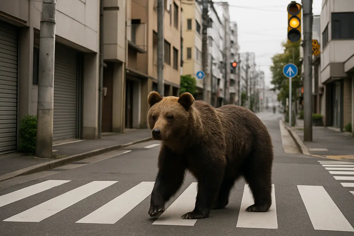 市街地でクマの目撃が相次ぐ