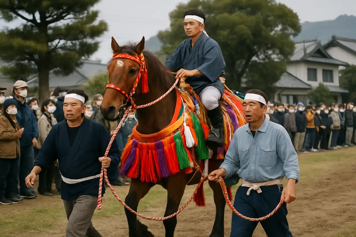 今治市で昔から続く馬の行事