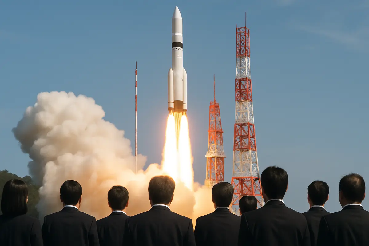 日本の会社が新しいロケットを打ち上げた