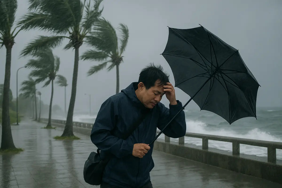 台風30号、先島諸島で強い風に注意