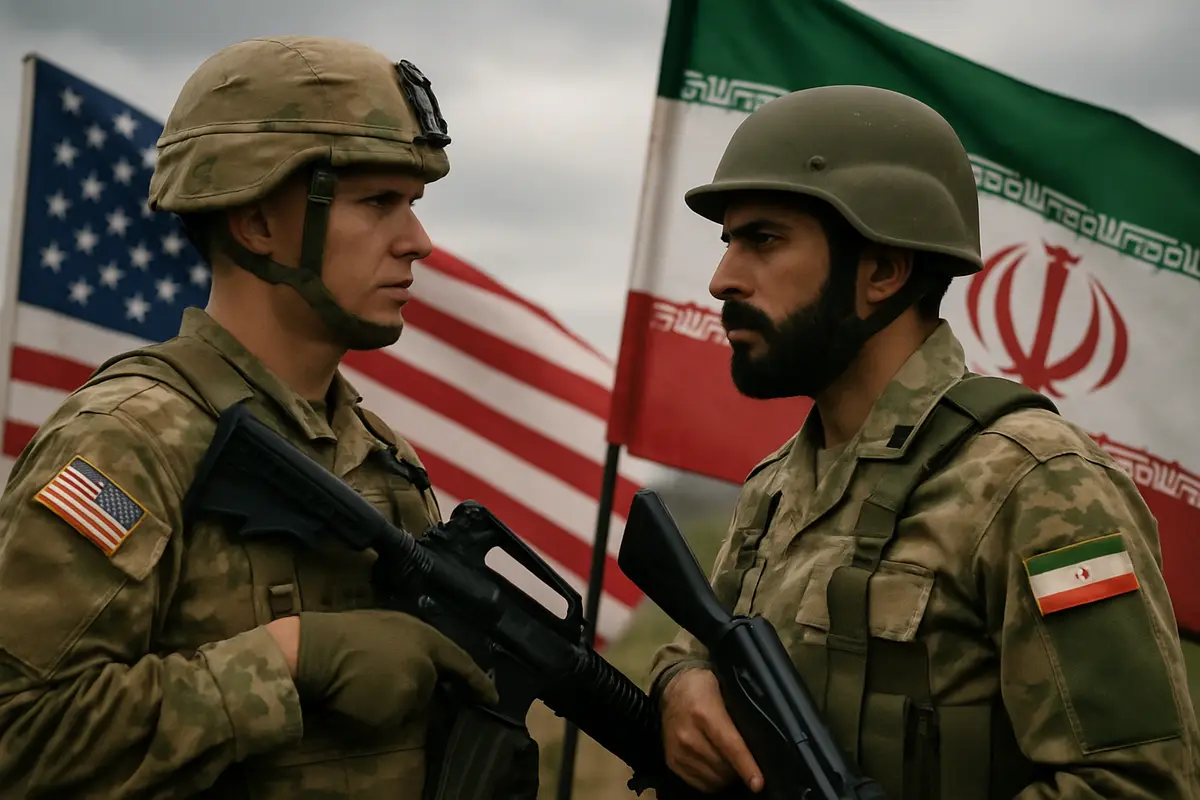 アメリカとイランが対立している