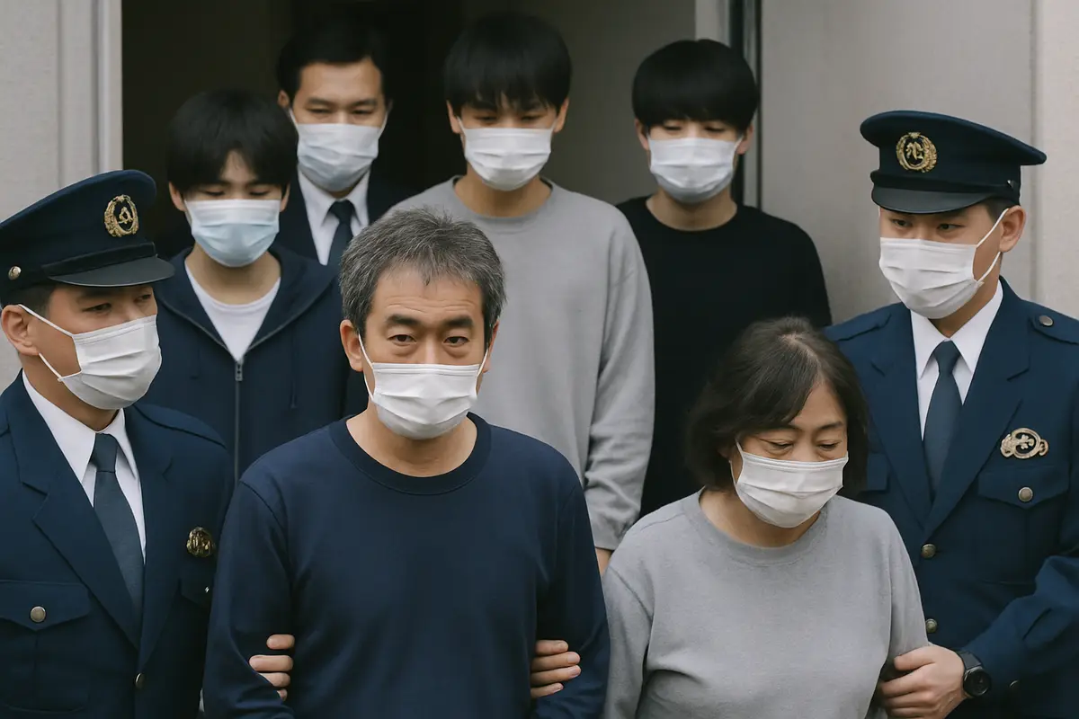 栃木県の事件　高校生4人と夫婦を逮捕