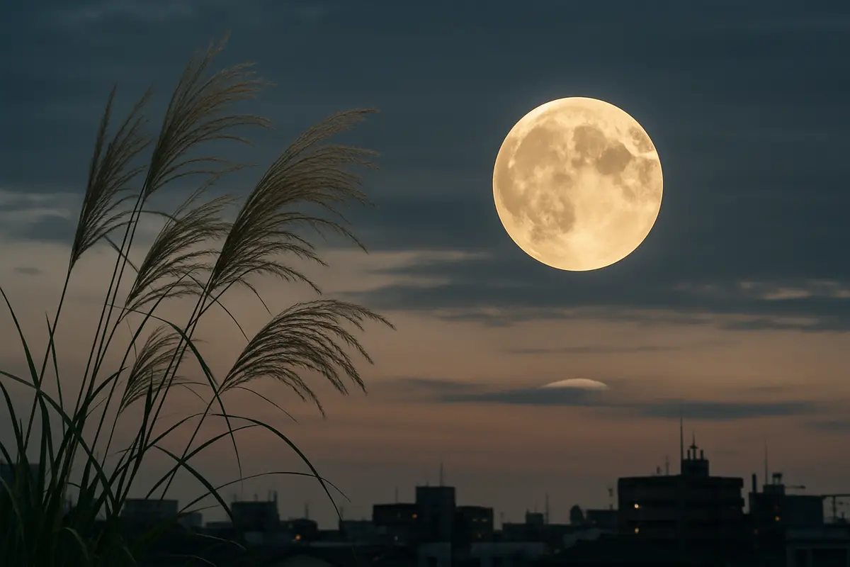 明日は中秋の名月