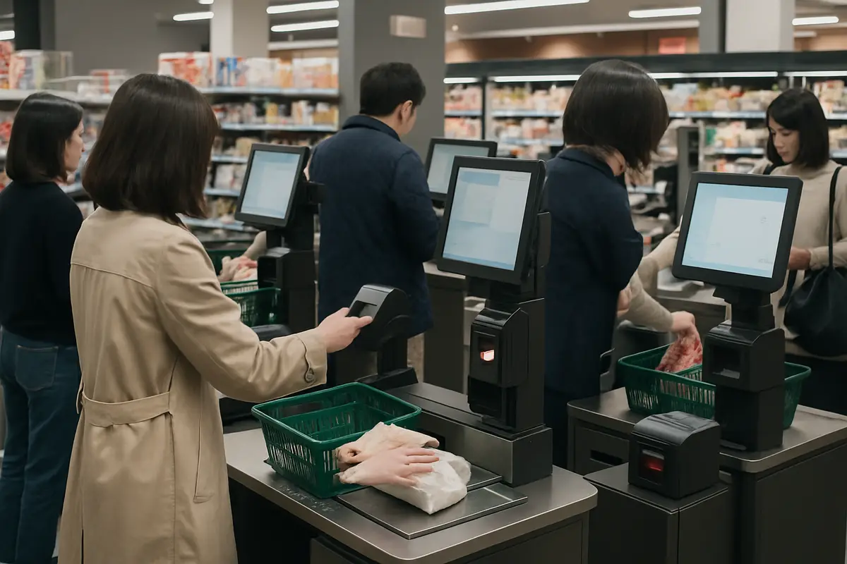 セルフレジの店が増えている