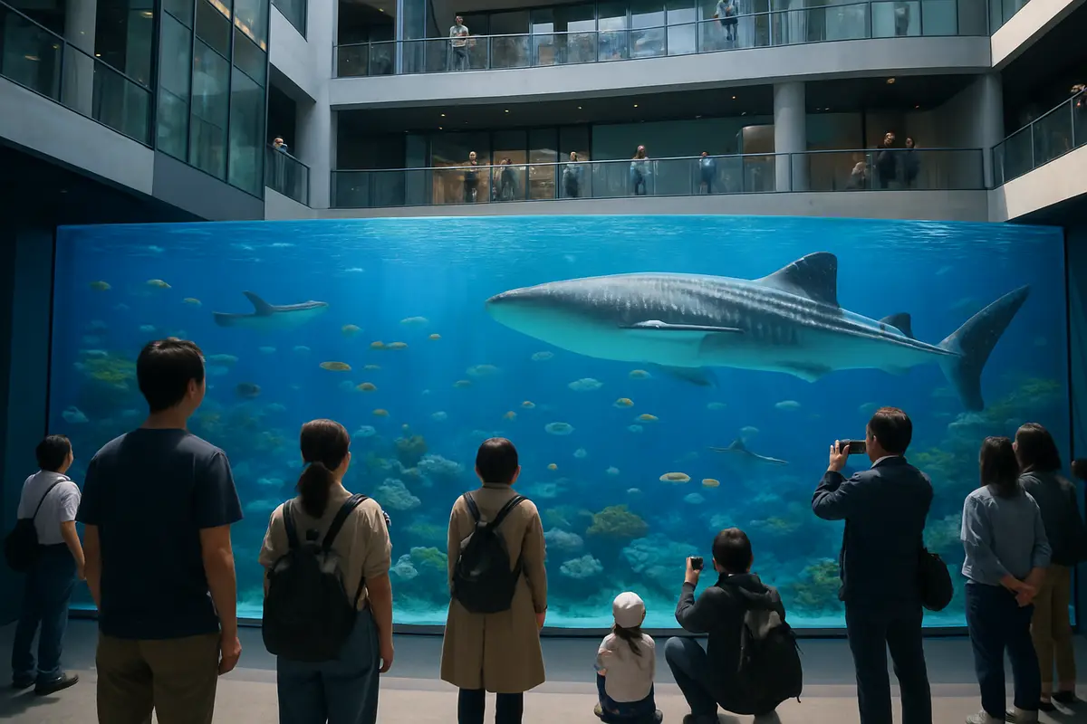 東京に新しい水族館ができた