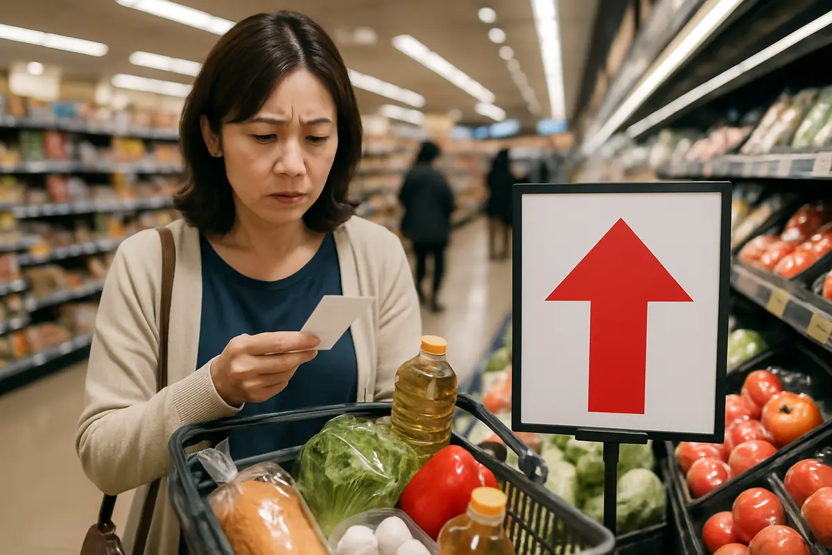 十月から食べ物の値段が上がる