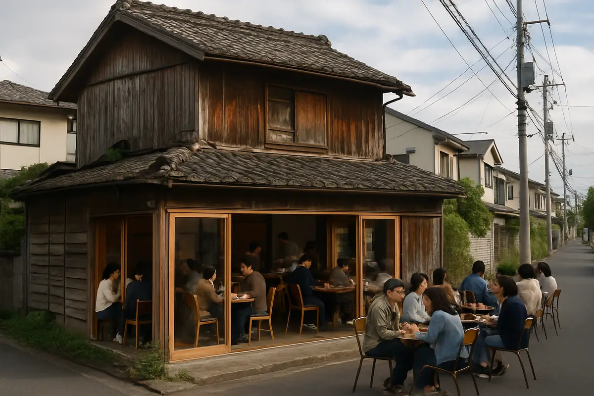 空き家をカフェにする町が増える