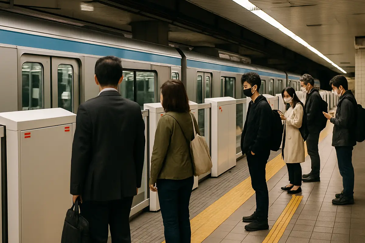 駅のホームドアが増えている