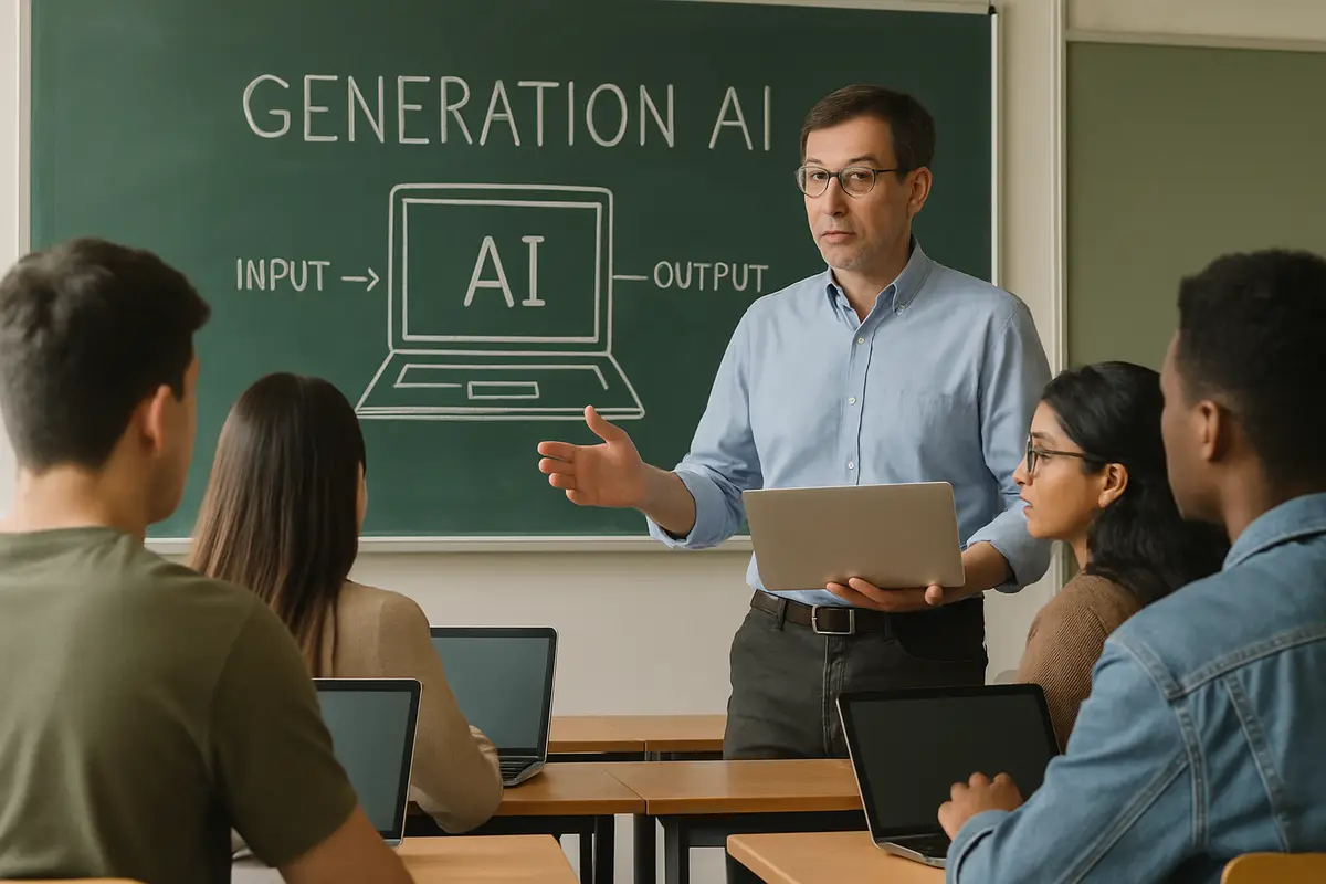 大学が生成AIの使い方を学生に教える