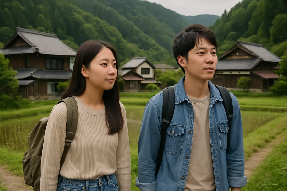 地方に移り住む若い人が増える