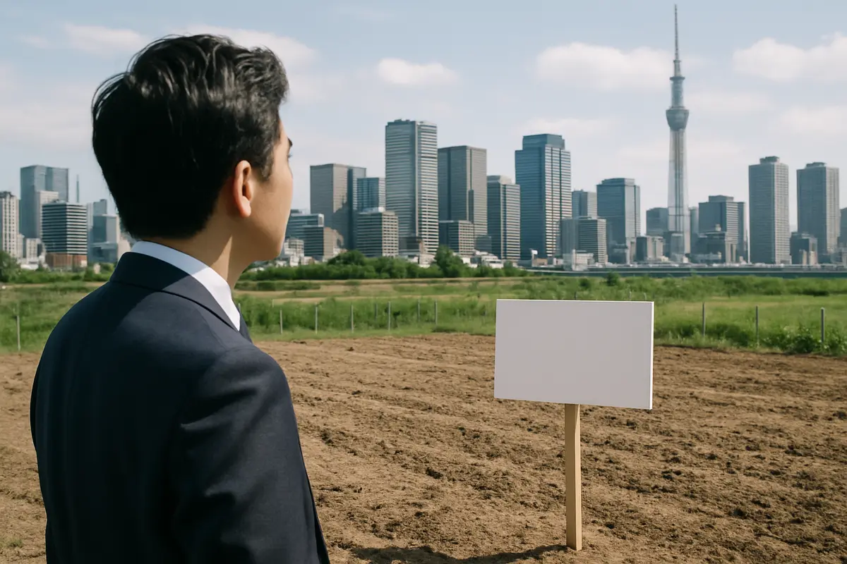土地の値段が5年続けて上がった