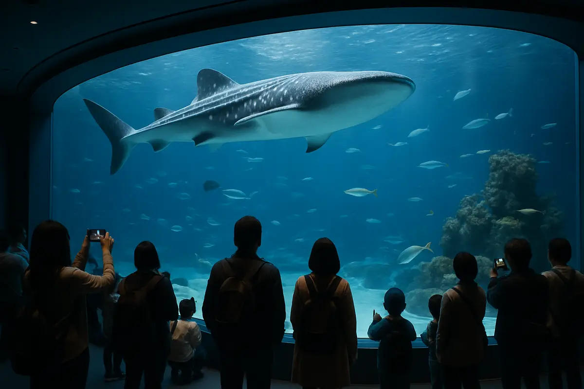 大阪に新しい水族館ができた